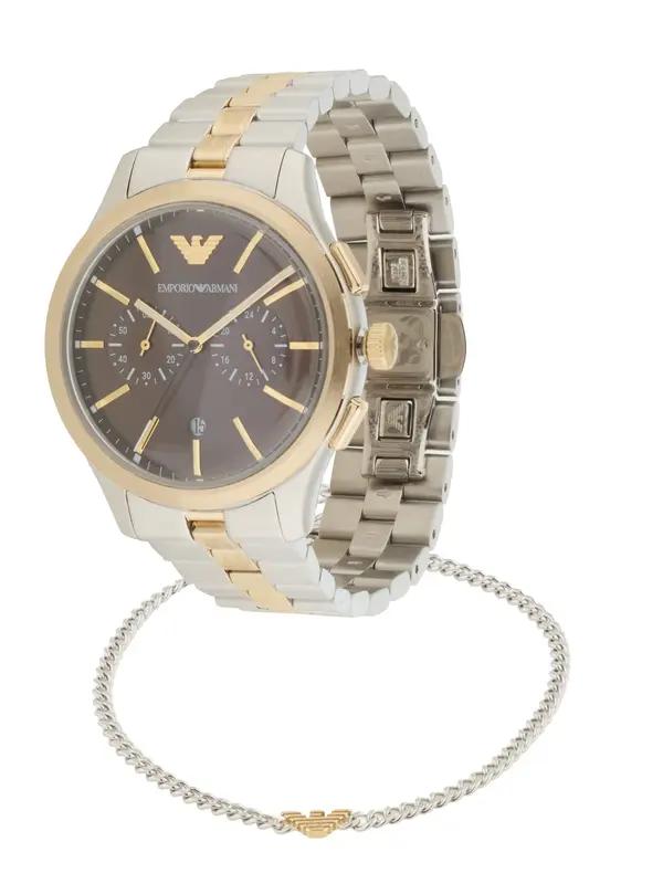 Emporio Armani Emporio Armani Analogna ura  zlata / črna / srebrna