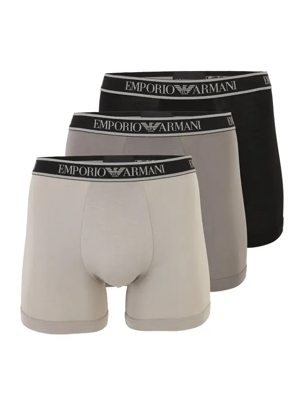Emporio Armani Emporio Armani Boksarice  barva blata / greige / črna