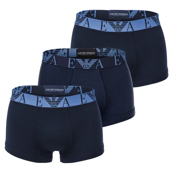 Emporio Armani Emporio Armani Boksarice  marine / cijansko modra
