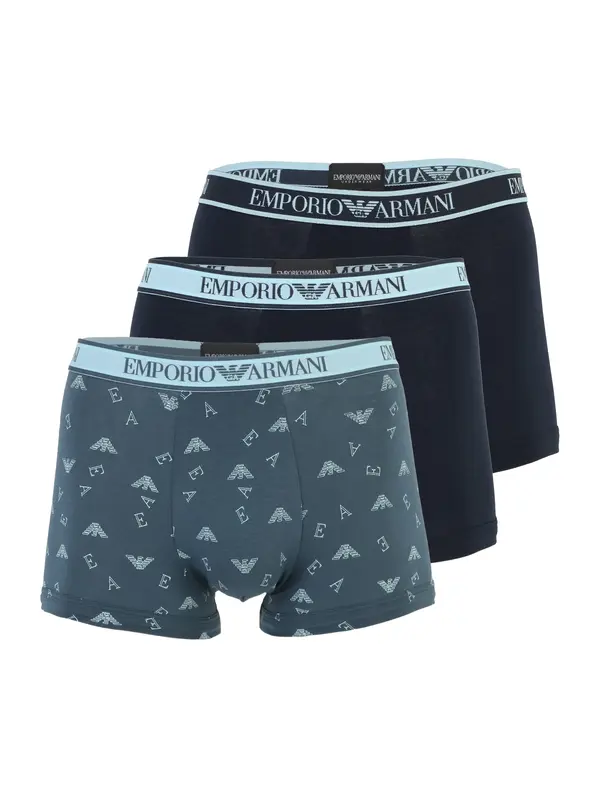 Emporio Armani Emporio Armani Boksarice  mornarska / dimno modra / svetlo modra