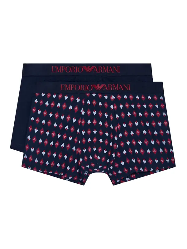 Emporio Armani Emporio Armani Boksarice  mornarska / svetlo modra / temno rdeča