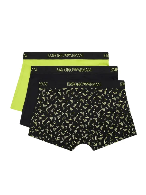 Emporio Armani Emporio Armani Boksarice  neonsko zelena / črna