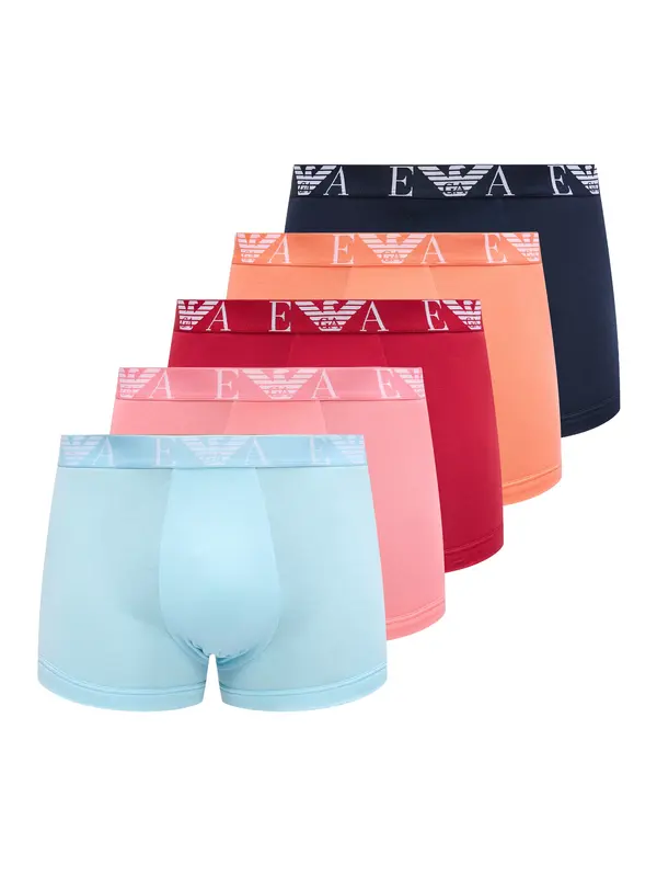 Emporio Armani Emporio Armani Boksarice  svetlo modra / temno modra / oranžna / roza / rdeča / off-bela