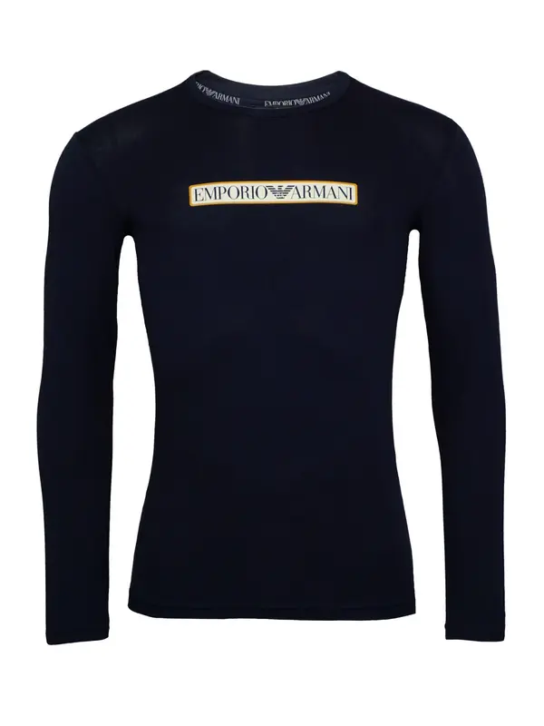 Emporio Armani Emporio Armani Majica  bež / mornarska / rumena