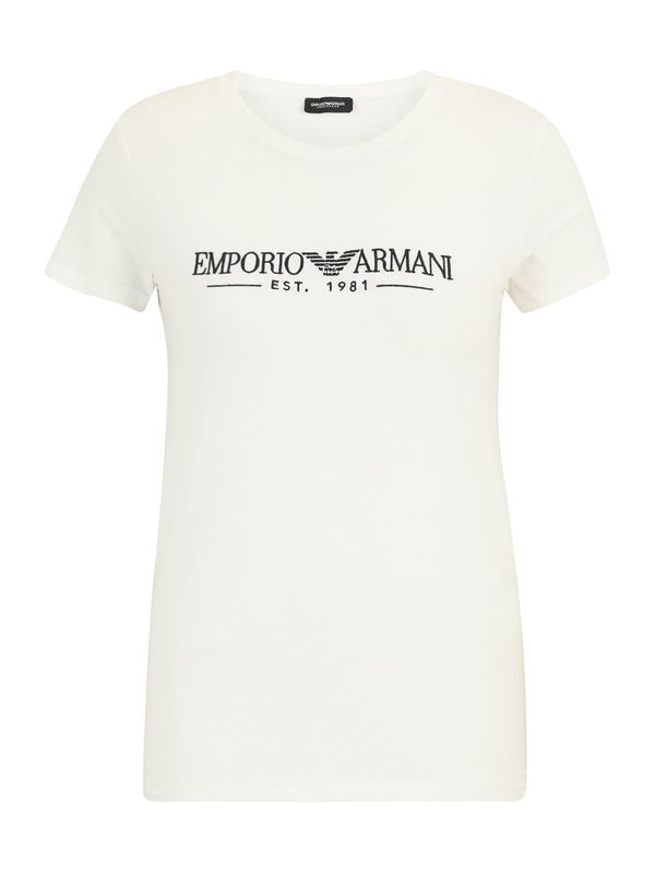 Emporio Armani Emporio Armani Majica  črna / bela