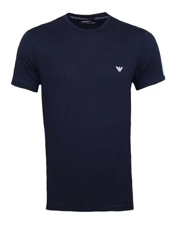 Emporio Armani Emporio Armani Majica  mornarska / cijansko modra / bela
