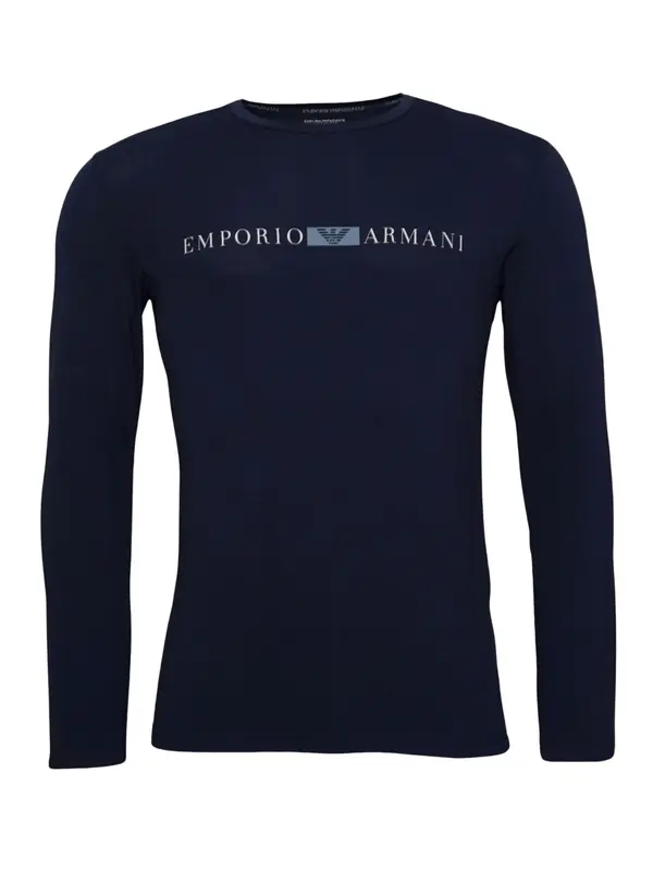 Emporio Armani Emporio Armani Majica  mornarska / golobje modra / bela