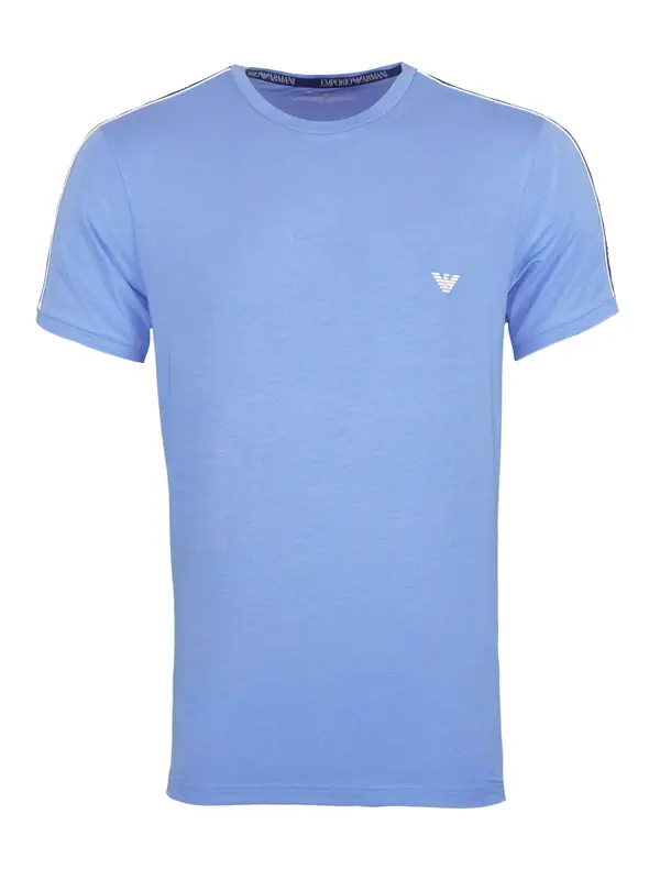 Emporio Armani Emporio Armani Majica  svetlo modra / bela
