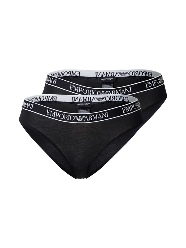 Emporio Armani Emporio Armani Spodnje hlačke  črna / bela
