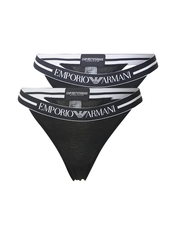 Emporio Armani Emporio Armani Tangice  črna / bela