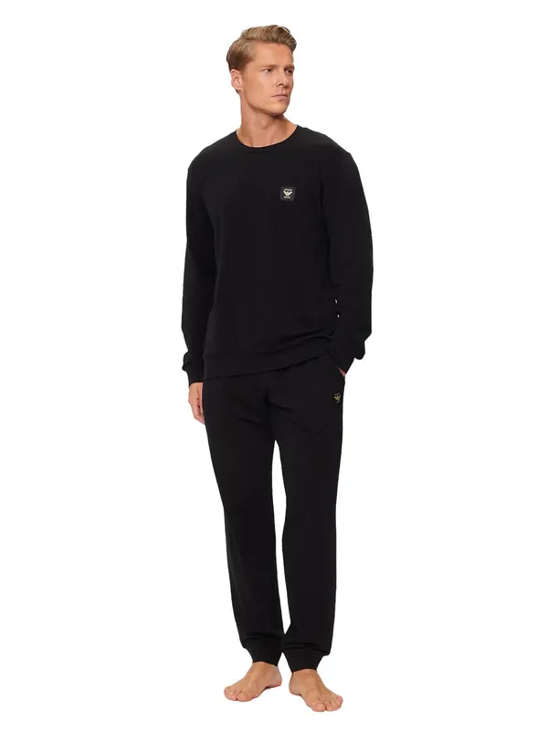 Emporio Armani Emporio Armani Trenirka za tek  črna
