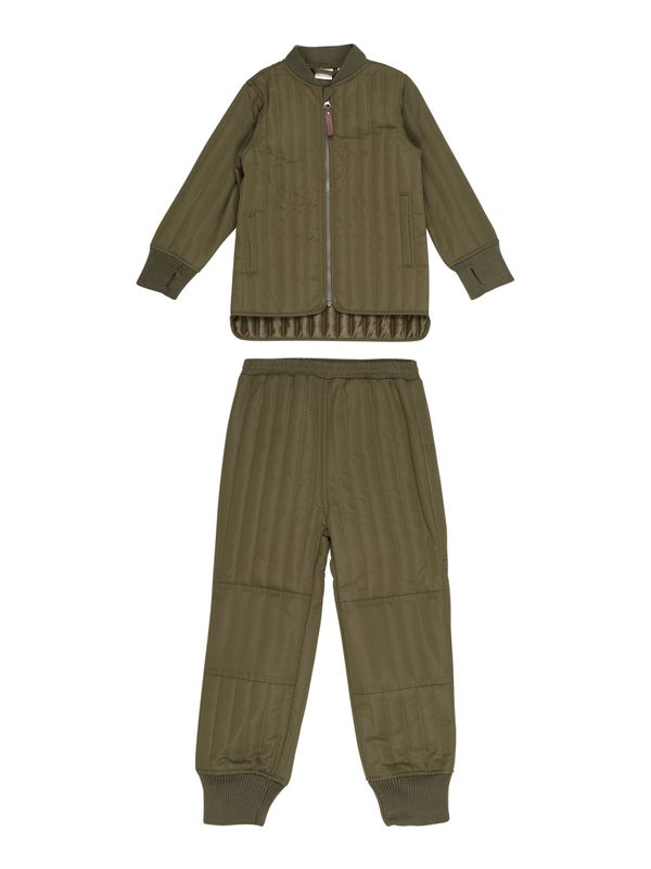 EN FANT EN FANT Komplet  oliva