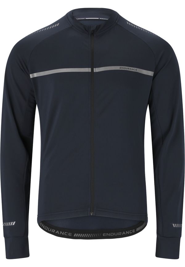 ENDURANCE ENDURANCE Funkcionalna majica 'Dines'  temno modra / srebrna