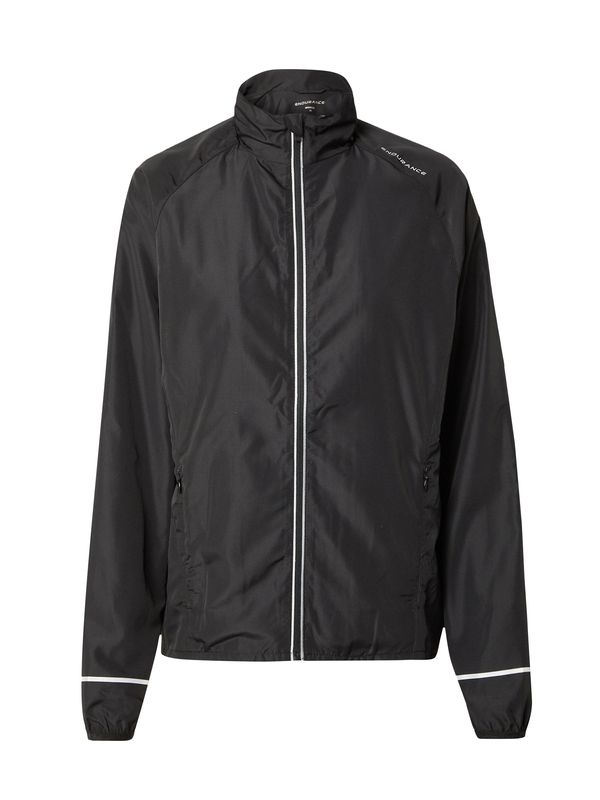 ENDURANCE ENDURANCE Športna jakna 'Shela'  svetlo siva / črna