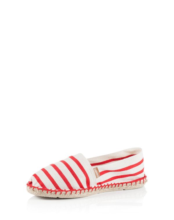 espadrij l´originale espadrij l´originale Espadrile 'Classic'  ecru / rdeča