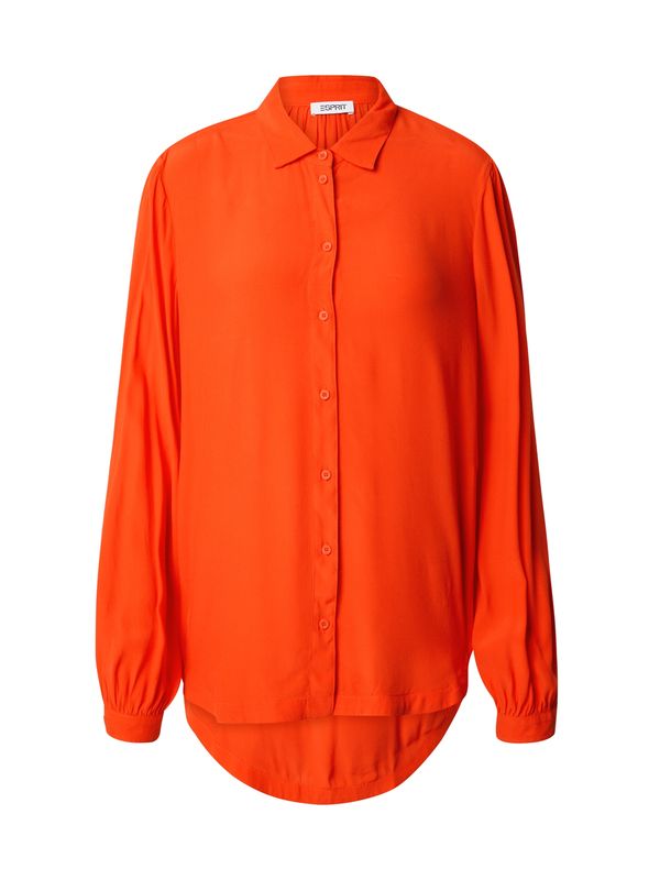 ESPRIT ESPRIT Bluza  oranžno rdeča