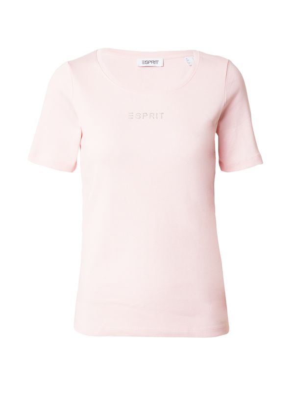 ESPRIT ESPRIT Majica  siva / pastelno roza