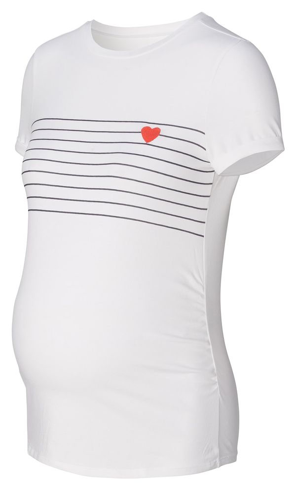 Esprit Maternity Esprit Maternity Majica  rdeča / črna / bela