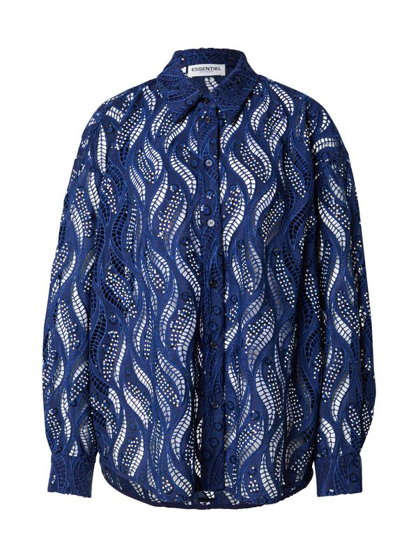 Essentiel Antwerp Essentiel Antwerp Bluza 'Henetton'  temno modra