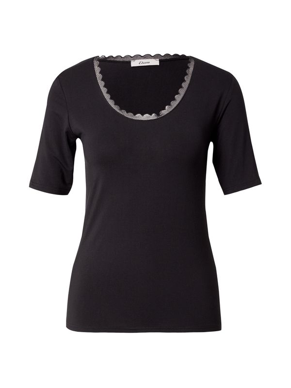 ETAM ETAM Spodnja majica 'WARM ME UP'  črna