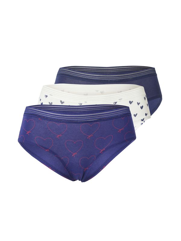 ETAM ETAM Spodnje hlačke 'JACKIE LACE'  marine / mornarska / rdeča / bela