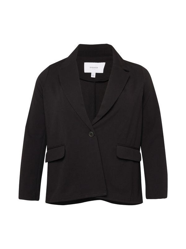 EVOKED EVOKED Blazer 'Loan'  črna