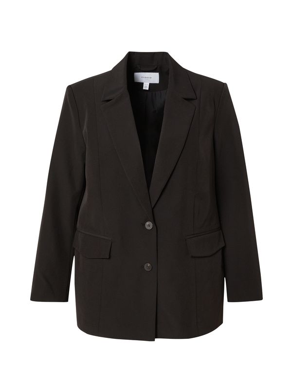 EVOKED EVOKED Blazer 'VIIVY'  črna