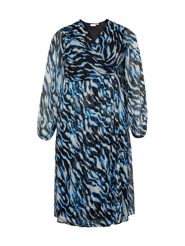 EVOKED EVOKED Obleka 'FALIA'  modra / siva / črna