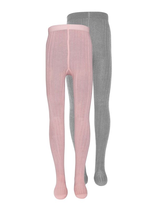 EWERS EWERS Hlačne nogavice  srebrno-siva / sliva / staro roza