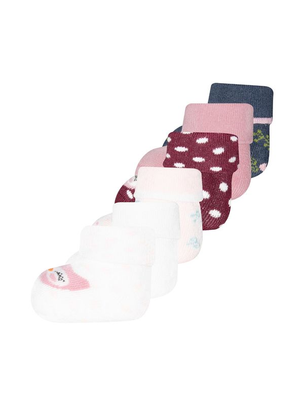 EWERS EWERS Nogavice  golobje modra / rjava / temno rdeča / bela