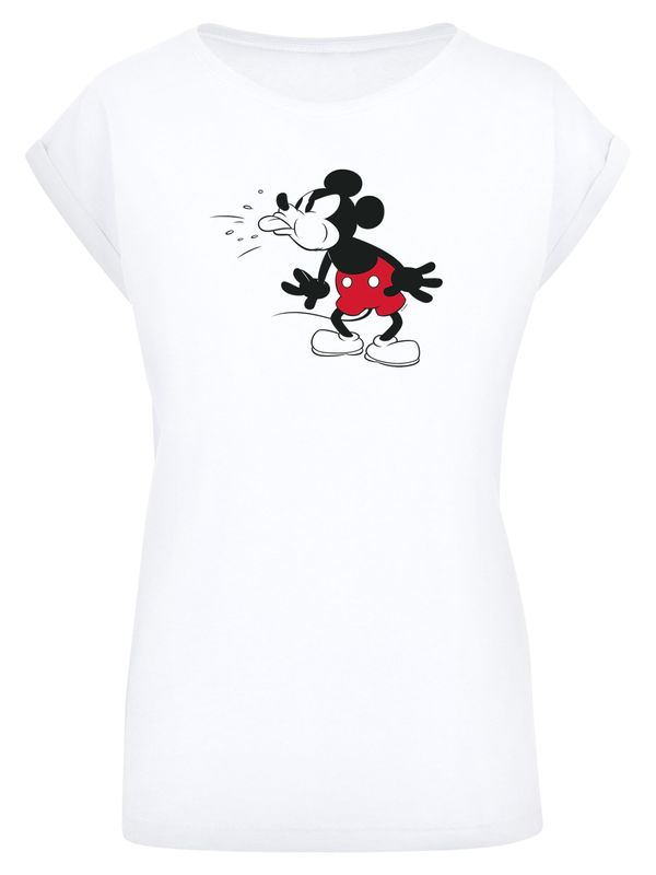 F4NT4STIC F4NT4STIC Majica ' Disney Mickey Mouse Tongue'  rdeča / črna / bela