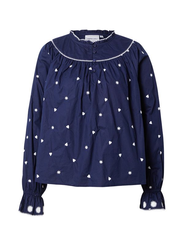 Fabienne Chapot Fabienne Chapot Bluza 'Maisy'  temno modra / bela