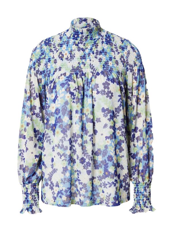 Fabienne Chapot Fabienne Chapot Bluza 'Mila'  modra / temno modra / meta / bela