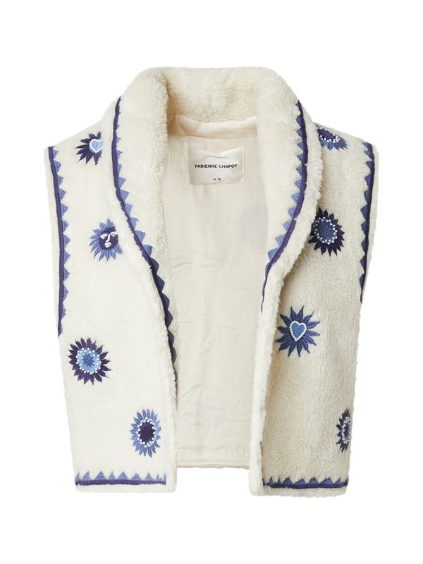 Fabienne Chapot Fabienne Chapot Brezrokavnik 'Sunny'  bež / modra / marine