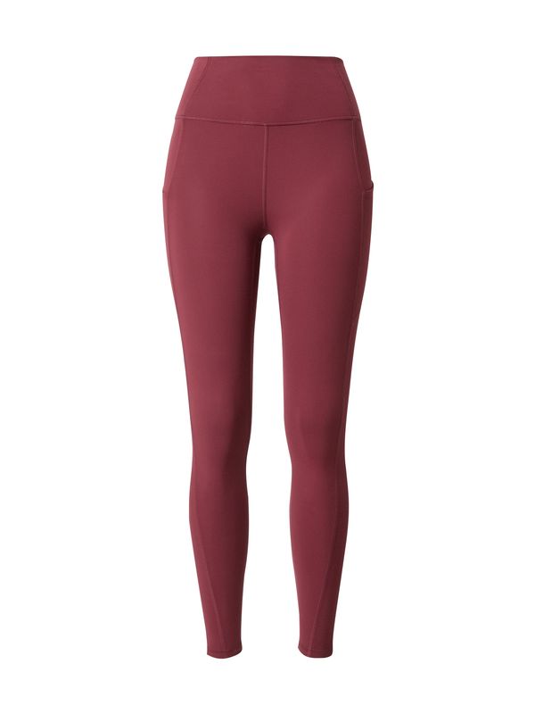 Fabletics Fabletics Športne hlače 'OASIS'  siva / bordo