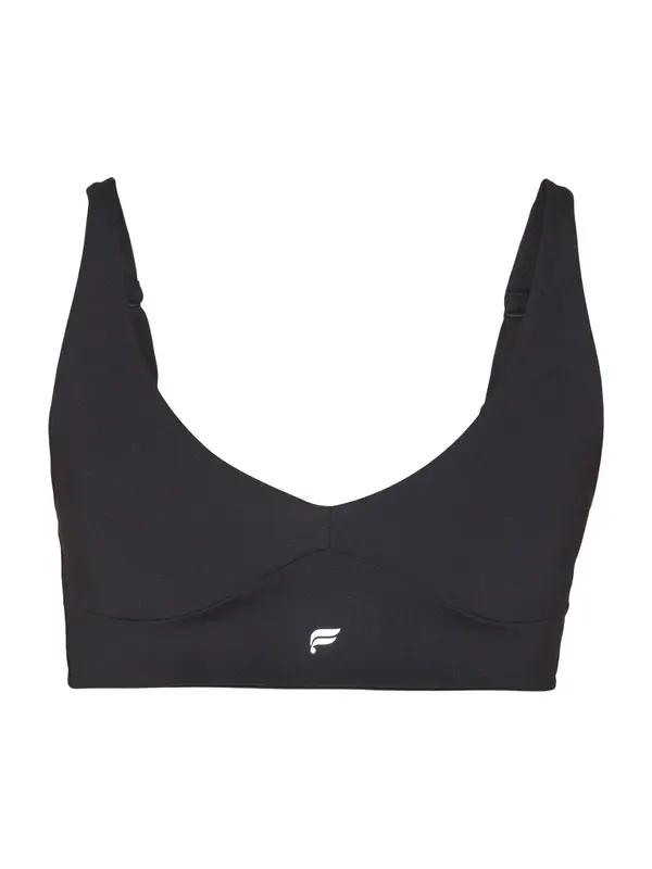 Fabletics Fabletics Športni nederček 'PURELUXE'  črna / bela