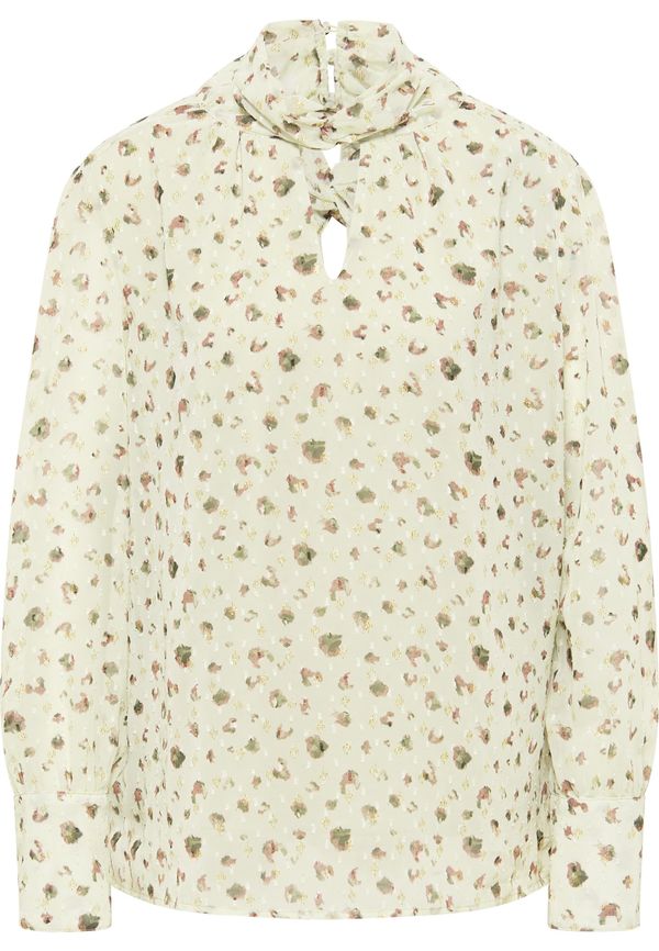 faina faina Bluza  rjasto rjava / zlata / kaki / pastelno zelena