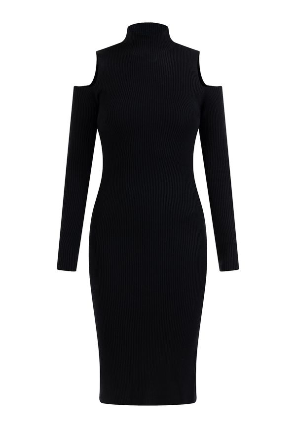 faina faina Pletena obleka 'Tylin'  črna