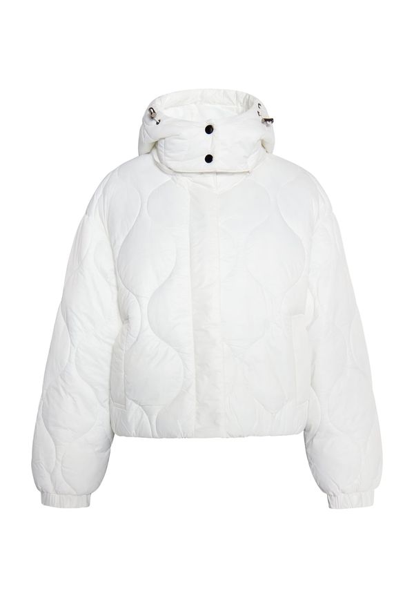 faina faina Prehodna jakna  volneno bela