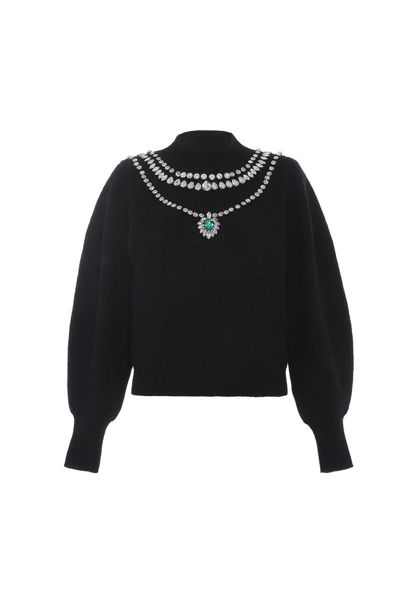 faina faina Pulover  črna