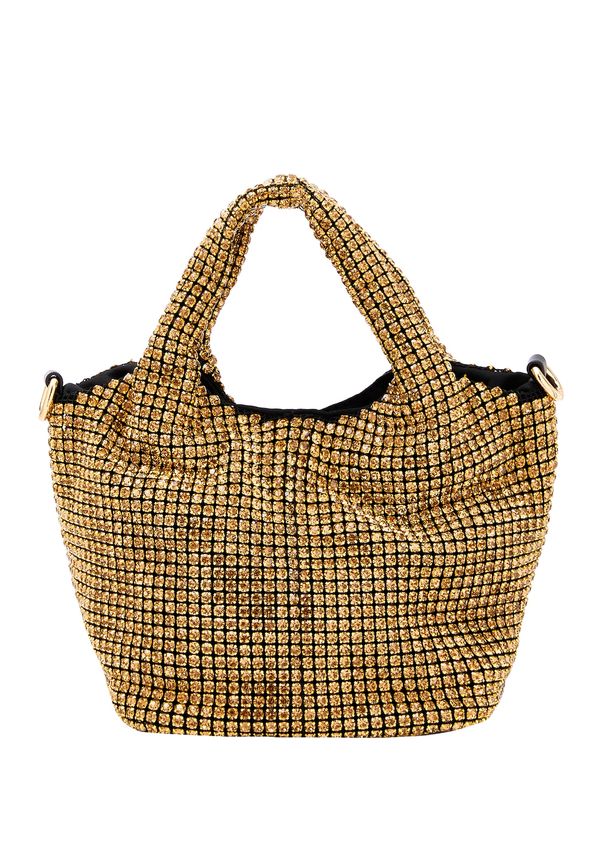 faina faina Ročna torbica  zlata / črna