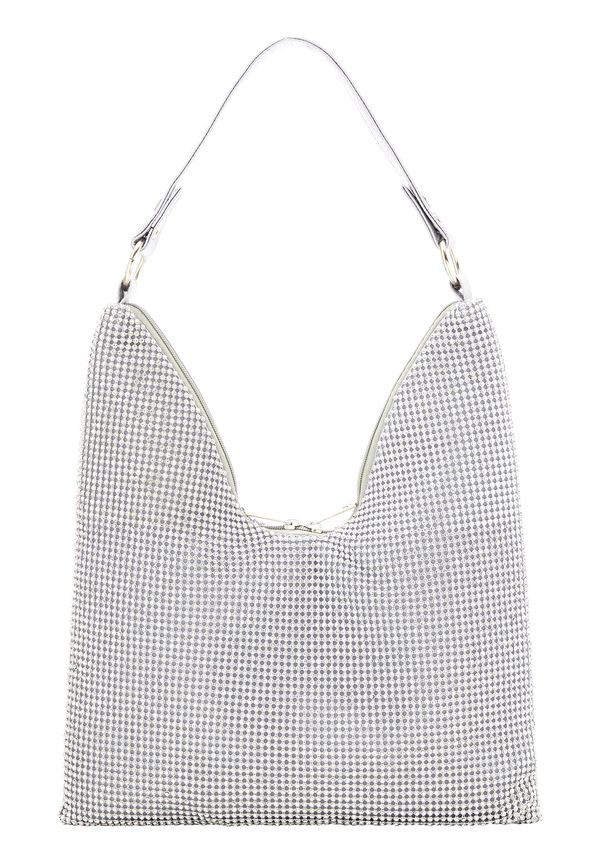 faina faina Torba za čez ramo  srebrna