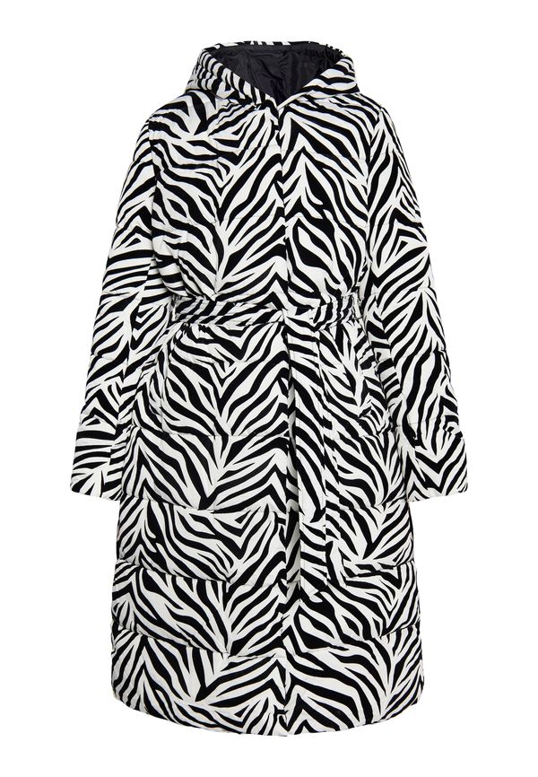 faina faina Zimski plašč 'Zitha'  črna / bela