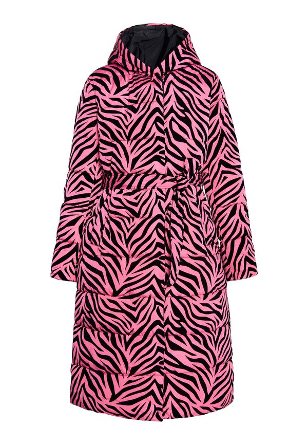 faina faina Zimski plašč 'Zitha'  roza / črna