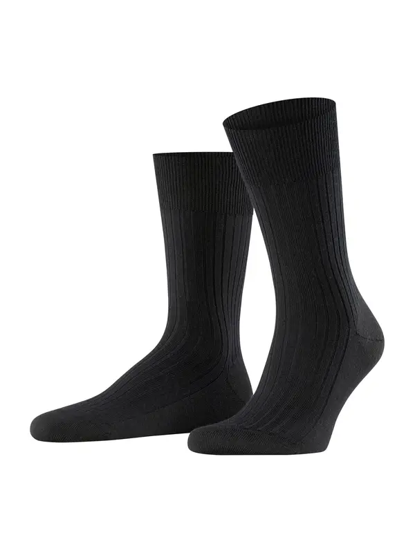 FALKE FALKE Nogavice  črna
