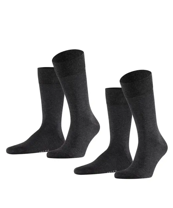 FALKE FALKE Nogavice 'Happy'  antracit
