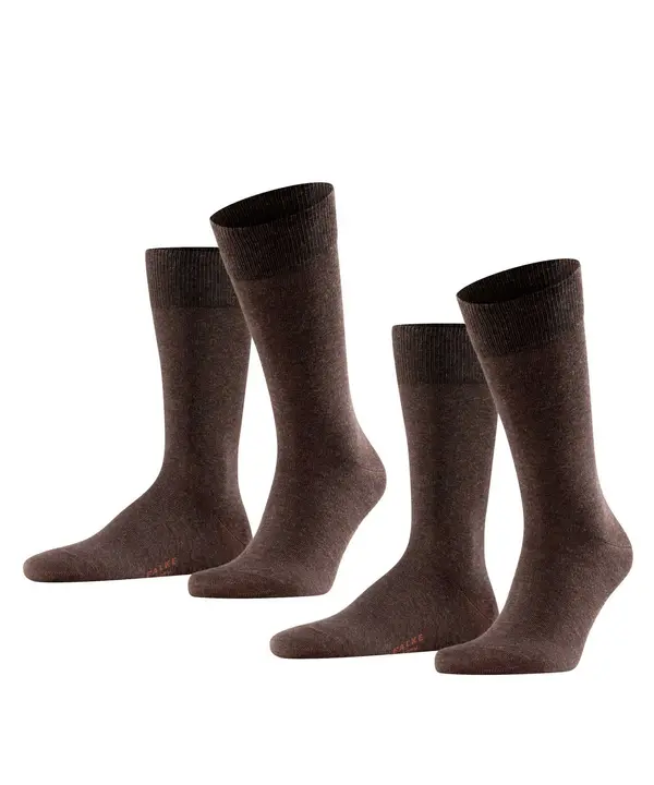 FALKE FALKE Nogavice 'Happy'  temno rjava
