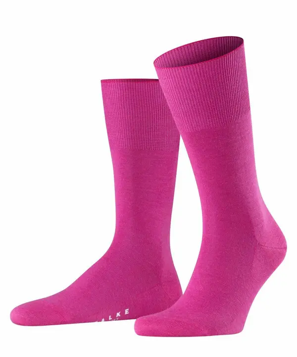FALKE FALKE Nogavice  temno roza / bela