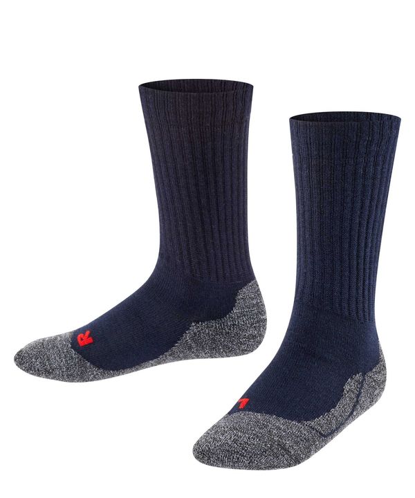 FALKE FALKE Športne nogavice 'Active Warm'  nočno modra / pegasto siva / rdeča