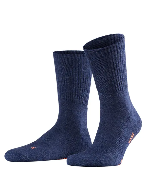 FALKE FALKE Športne nogavice  temno modra / oranžna